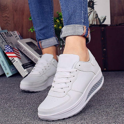 Sneakers donna con zeppa CALEIDE